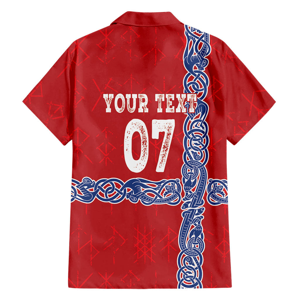 Norway Football WC2026 Custom Hawaiian Shirt Norges Landslaget Vikings