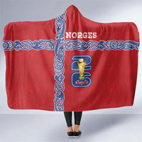 Norway Football WC2026 Hooded Blanket Norges Landslaget Vikings