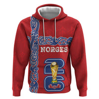 Norway Football WC2026 Custom Hoodie Norges Landslaget Vikings