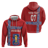 Norway Football WC2026 Custom Hoodie Norges Landslaget Vikings