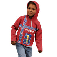 Norway Football WC2026 Custom Kid Hoodie Norges Landslaget Vikings