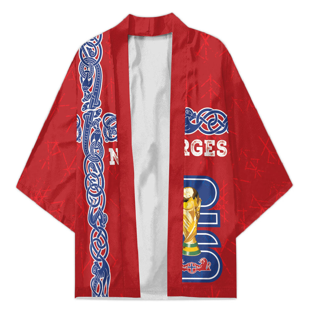 Norway Football WC2026 Custom Kimono Norges Landslaget Vikings