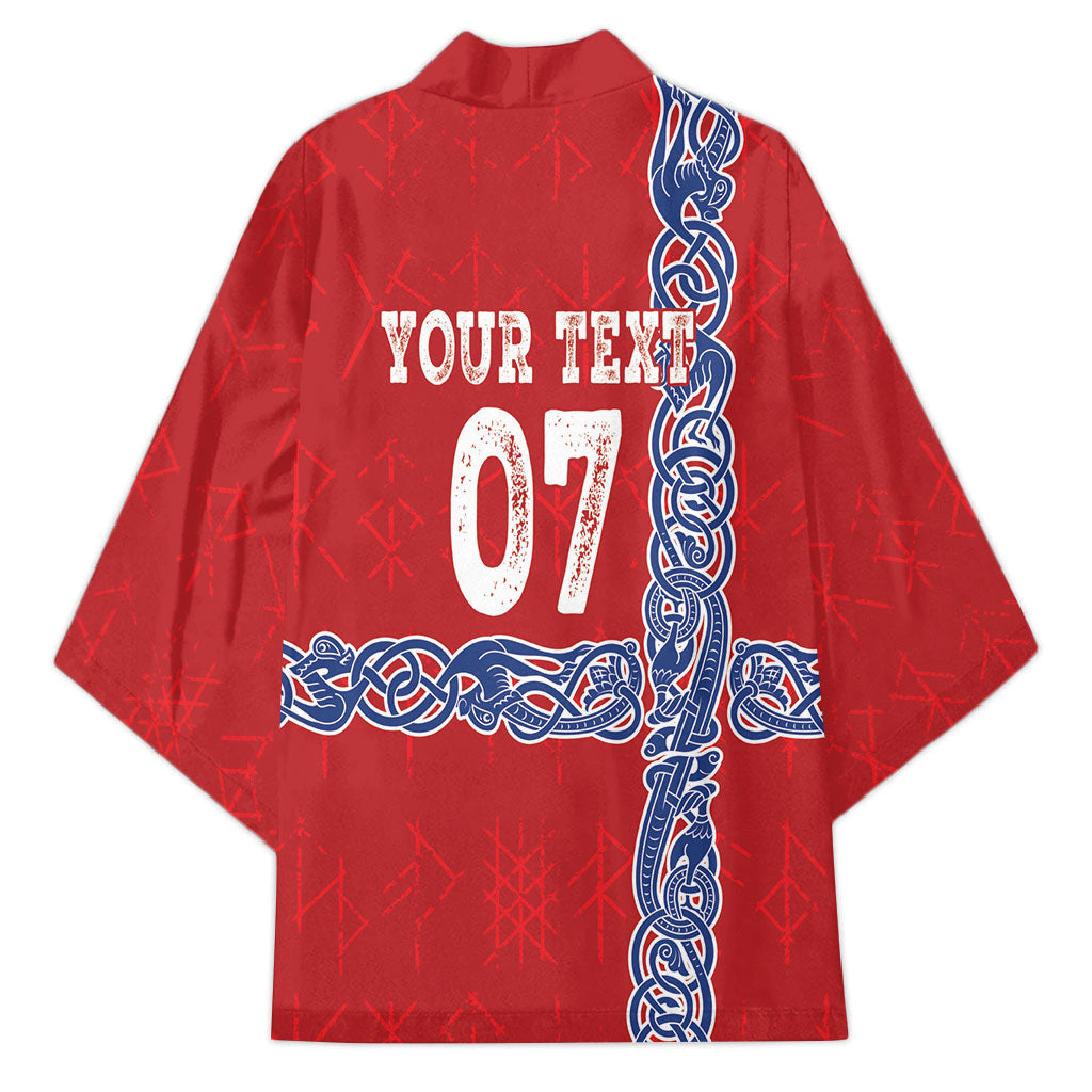 Norway Football WC2026 Custom Kimono Norges Landslaget Vikings
