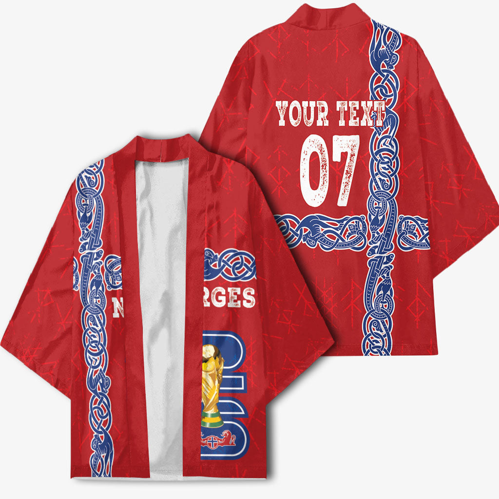 Norway Football WC2026 Custom Kimono Norges Landslaget Vikings
