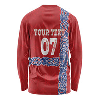 Norway Football WC2026 Custom Long Sleeve Shirt Norges Landslaget Vikings