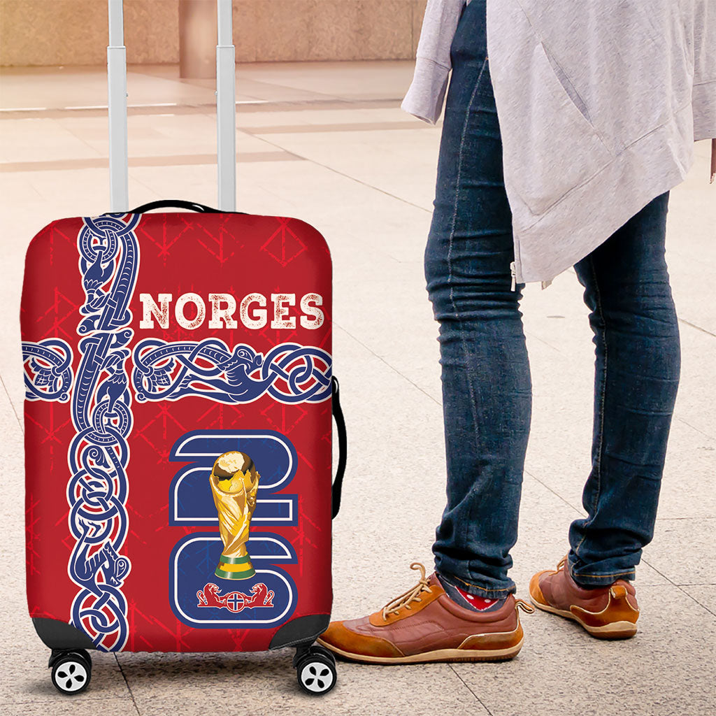 Norway Football WC2026 Luggage Cover Norges Landslaget Vikings