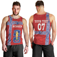 Norway Football WC2026 Custom Men Tank Top Norges Landslaget Vikings