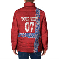 Norway Football WC2026 Custom Padded Jacket Norges Landslaget Vikings