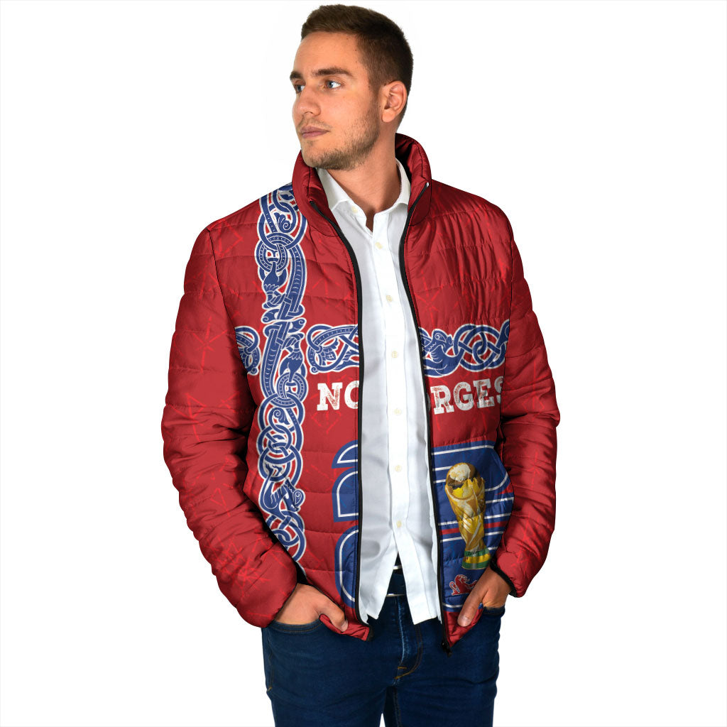 Norway Football WC2026 Custom Padded Jacket Norges Landslaget Vikings