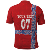 Norway Football WC2026 Custom Polo Shirt Norges Landslaget Vikings