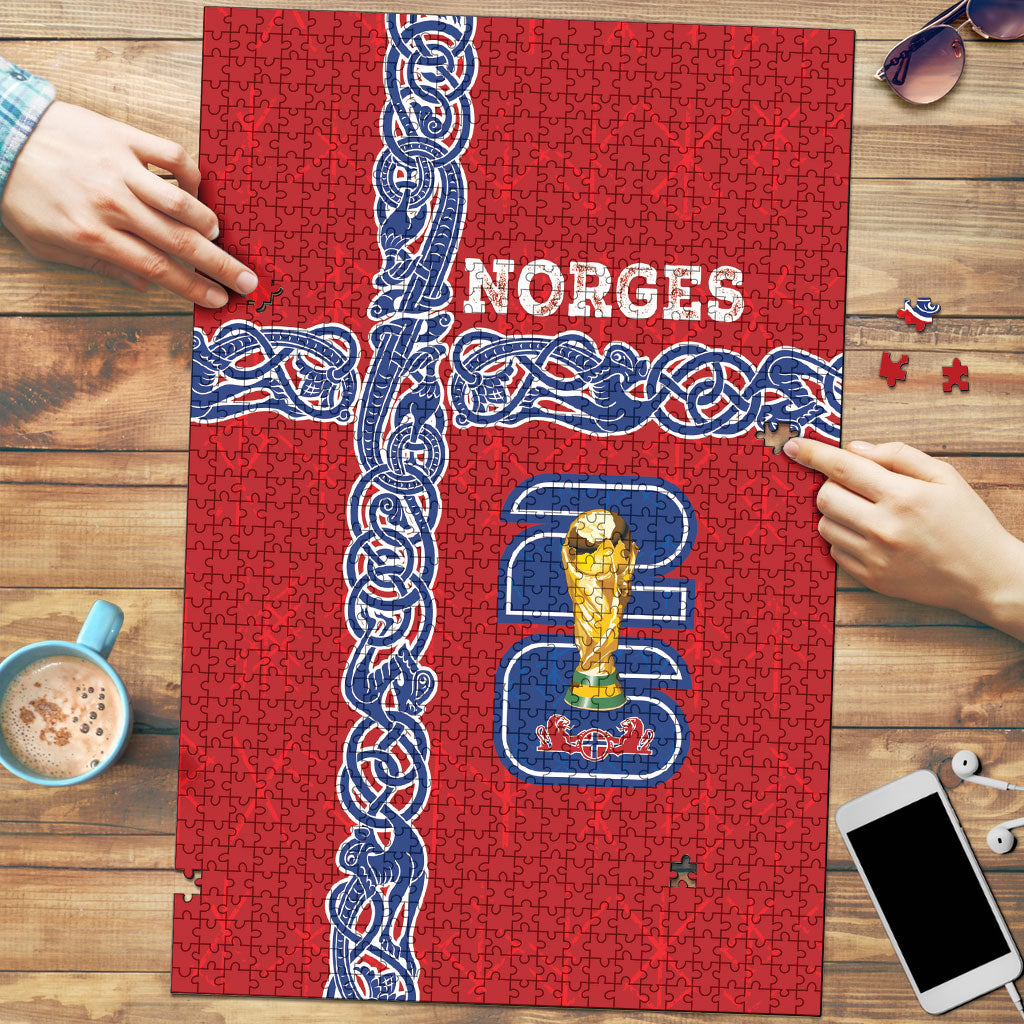 Norway Football WC2026 Puzzle Norges Landslaget Vikings