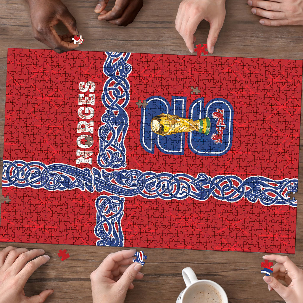 Norway Football WC2026 Puzzle Norges Landslaget Vikings