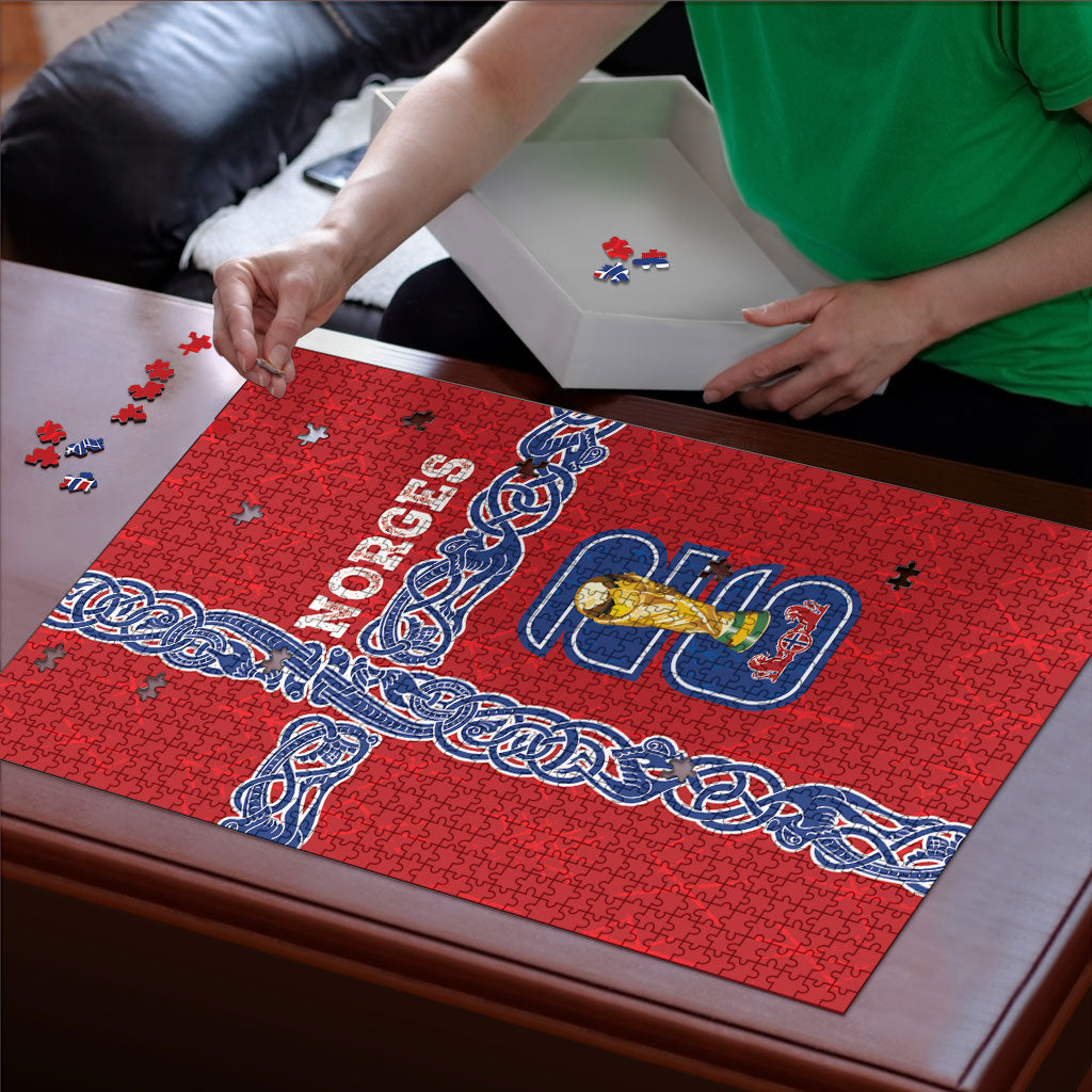 Norway Football WC2026 Puzzle Norges Landslaget Vikings