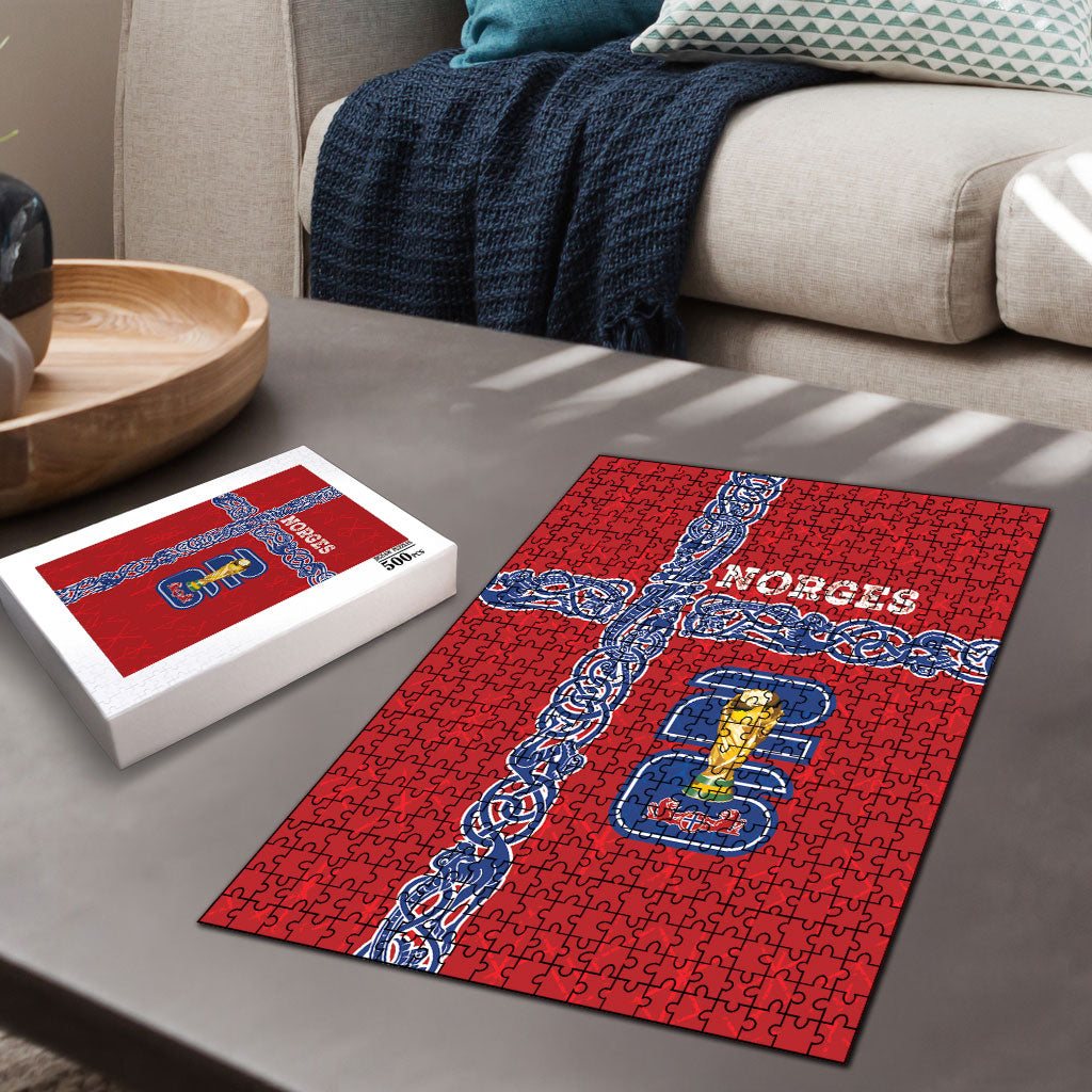 Norway Football WC2026 Puzzle Norges Landslaget Vikings