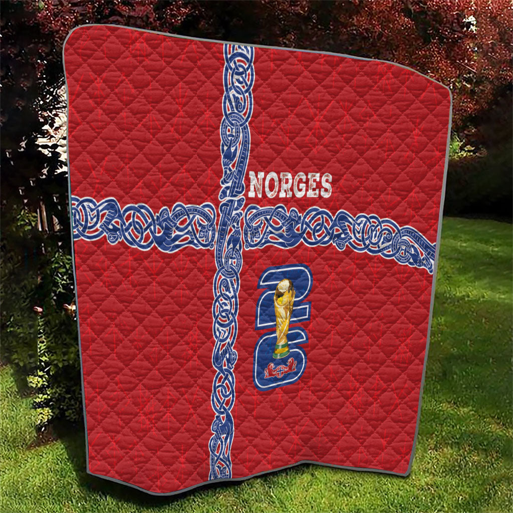Norway Football WC2026 Quilt Norges Landslaget Vikings