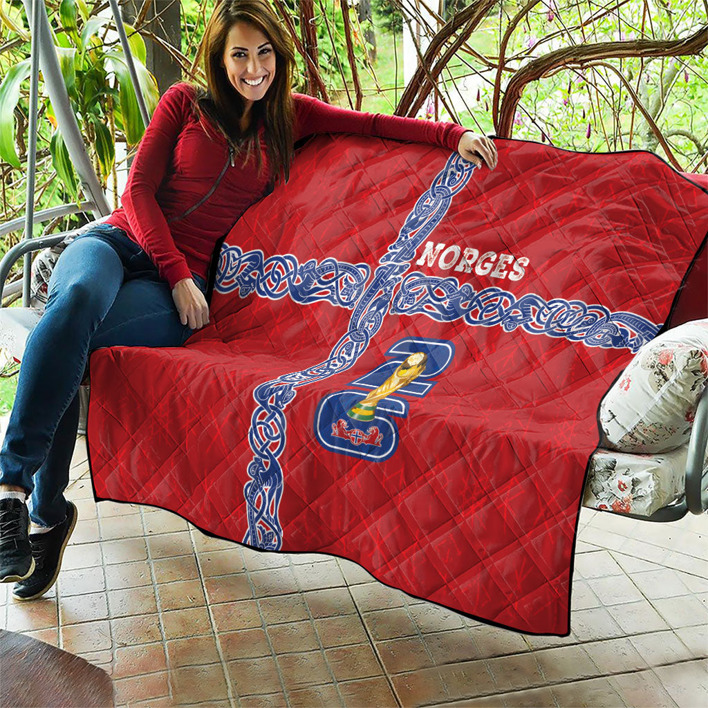 Norway Football WC2026 Quilt Norges Landslaget Vikings
