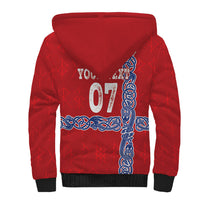 Norway Football WC2026 Custom Sherpa Hoodie Norges Landslaget Vikings