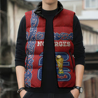 Norway Football WC2026 Custom Sleeveless Puffer Jacket Norges Landslaget Vikings