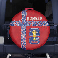 Norway Football WC2026 Spare Tire Cover Norges Landslaget Vikings