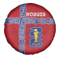 Norway Football WC2026 Spare Tire Cover Norges Landslaget Vikings
