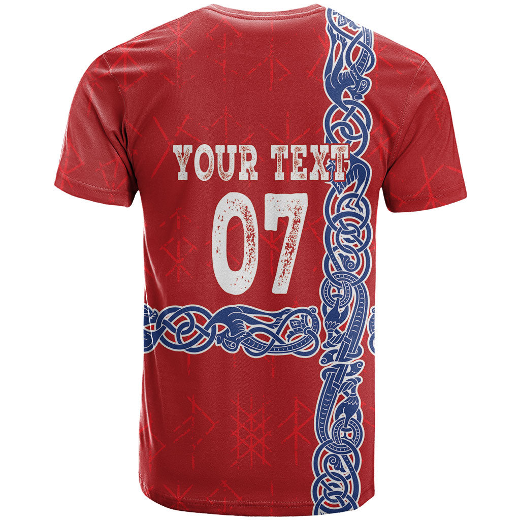Norway Football WC2026 Custom T Shirt Norges Landslaget Vikings