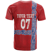 Norway Football WC2026 Custom T Shirt Norges Landslaget Vikings