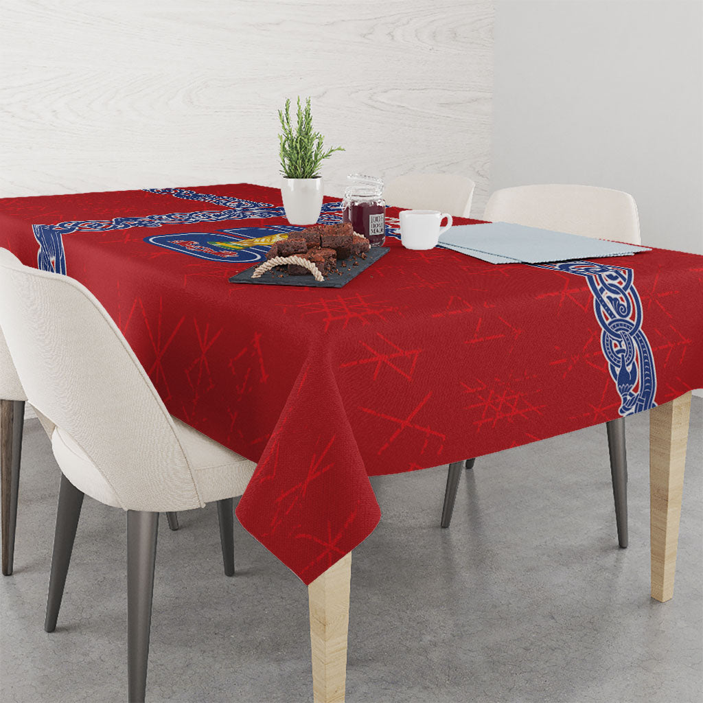 Norway Football WC2026 Tablecloth Norges Landslaget Vikings
