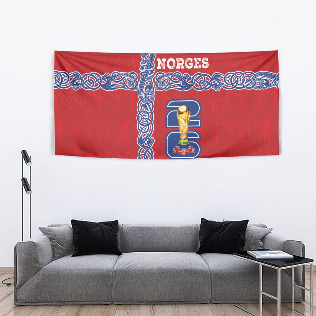 Norway Football WC2026 Tapestry Norges Landslaget Vikings