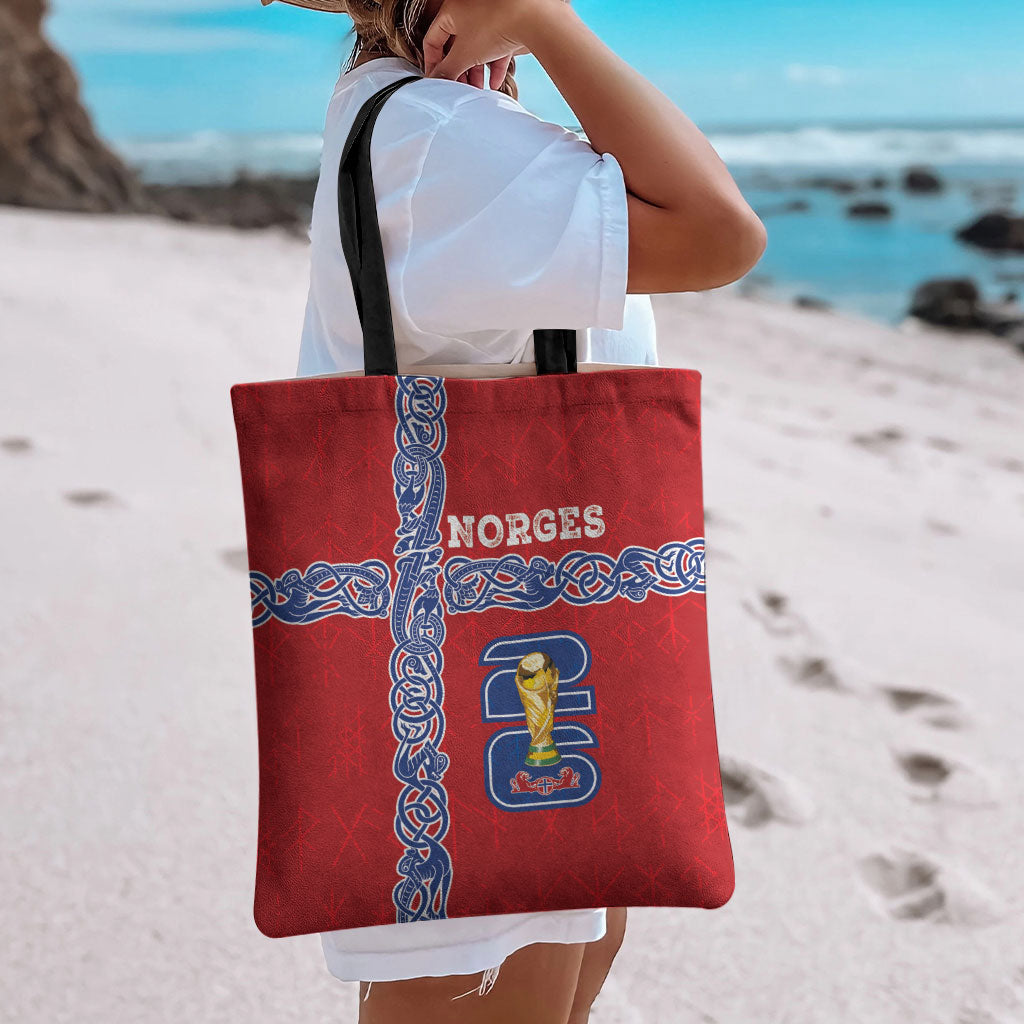 Norway Football WC2026 Tote Bag Norges Landslaget Vikings