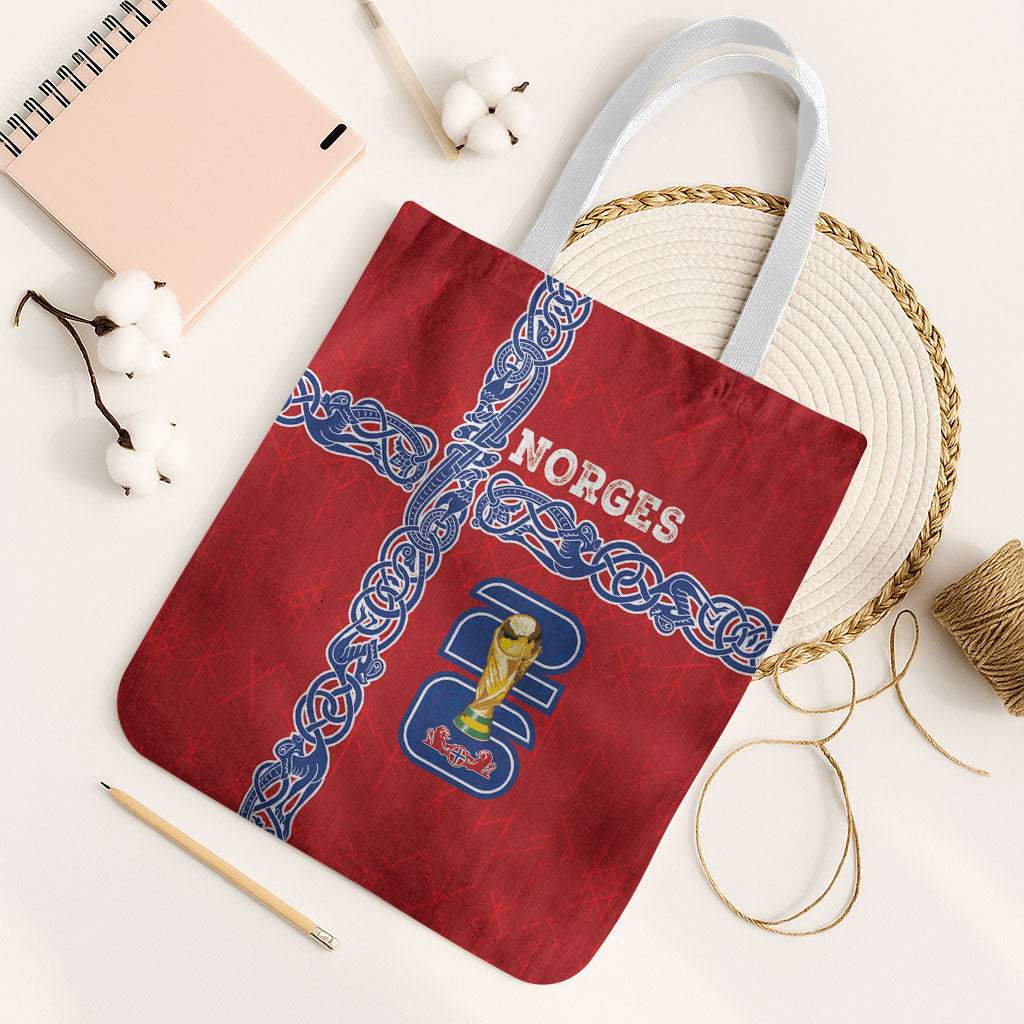 Norway Football WC2026 Tote Bag Norges Landslaget Vikings