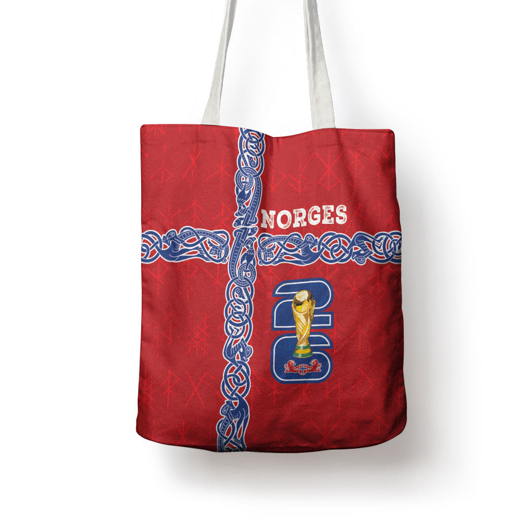Norway Football WC2026 Tote Bag Norges Landslaget Vikings