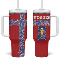 Norway Football WC2026 Tumbler With Handle Norges Landslaget Vikings