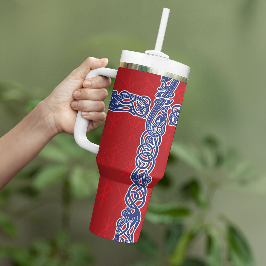Norway Football WC2026 Tumbler With Handle Norges Landslaget Vikings
