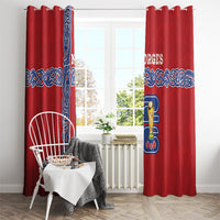 Norway Football WC2026 Window Curtain Norges Landslaget Vikings