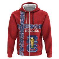 Norway Football WC2026 Custom Zip Hoodie Norges Landslaget Vikings