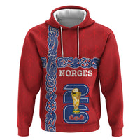 Norway Football WC2026 Custom Zip Hoodie Norges Landslaget Vikings