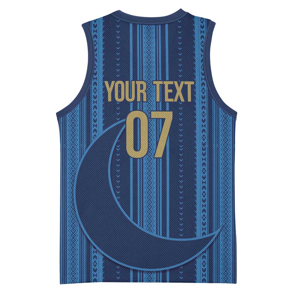 Saudi Football Al Zaeem Custom Basketball Jersey Crescent Moon - Wonder Print Shop