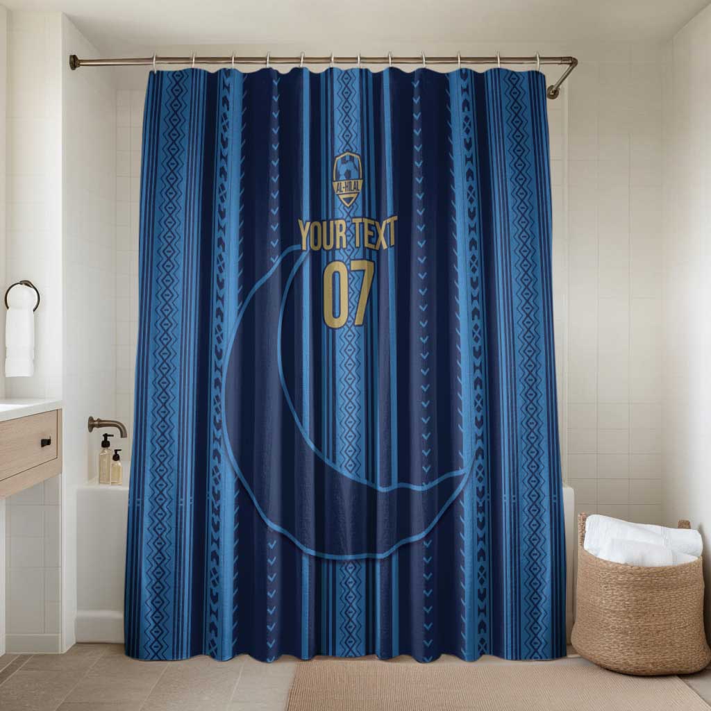 Saudi Football Al Zaeem Custom Bathroom Set Crescent Moon - Wonder Print Shop