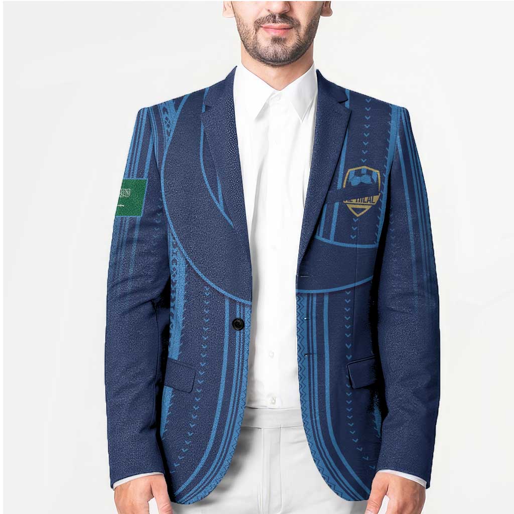 Saudi Football Al Zaeem Custom Blazer Crescent Moon - Wonder Print Shop