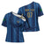 Saudi Football Al Zaeem Custom Cross Shoulder Shirt Crescent Moon - Wonder Print Shop