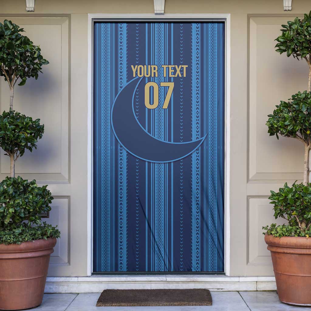 Saudi Football Al Zaeem Custom Door Cover Crescent Moon - Wonder Print Shop