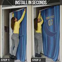 Saudi Football Al Zaeem Custom Door Cover Crescent Moon - Wonder Print Shop