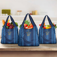 Saudi Football Al Zaeem Custom Grocery Bag Crescent Moon - Wonder Print Shop