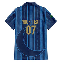 Saudi Football Al Zaeem Custom Hawaiian Shirt Crescent Moon - Wonder Print Shop