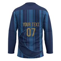 Saudi Football Al Zaeem Custom Hockey Jersey Crescent Moon - Wonder Print Shop