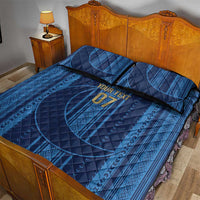 Saudi Football Al Zaeem Custom Quilt Bed Set Crescent Moon - Wonder Print Shop