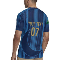 Saudi Football Al Zaeem Custom Rugby Jersey Crescent Moon - Wonder Print Shop