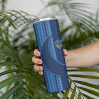 Saudi Football Al Zaeem Custom Skinny Tumbler Crescent Moon - Wonder Print Shop