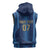 Saudi Football Al Zaeem Custom Sleeveless Zip Hoodie Crescent Moon - Wonder Print Shop