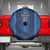 Saudi Football Al Zaeem Custom Spare Tire Cover Crescent Moon - Wonder Print Shop